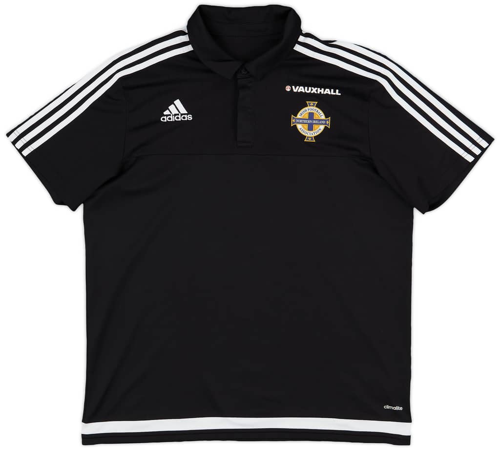 2016-17 Northern Ireland adidas Polo Shirt - 9/10 - (XL)