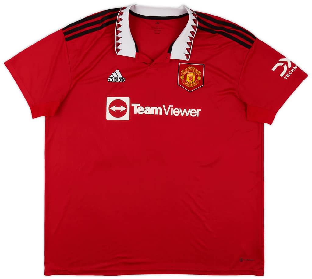 2022-23 Manchester United Home Shirt Rashford #10 - 7/10 - (XXL)