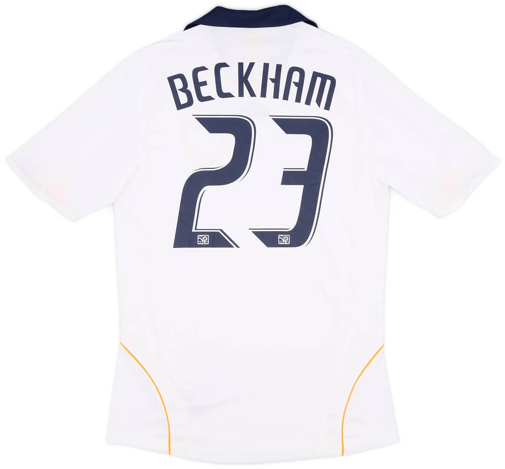 2008-09 LA Galaxy Home Shirt Beckham #23 - 5/10 - (S)
