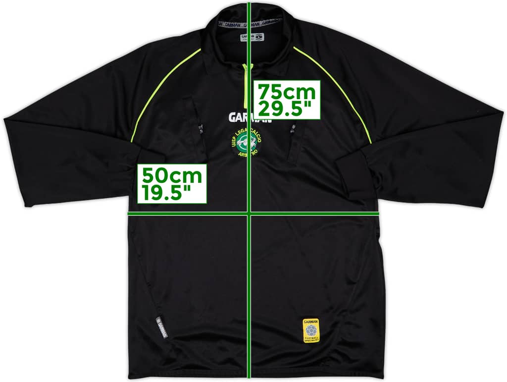 2010s Italy Garman UISP Referee L/S Shirt - 9/10 - (L)