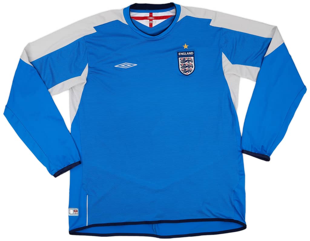 2004-06 England GK Shirt - 8/10 - (XL)