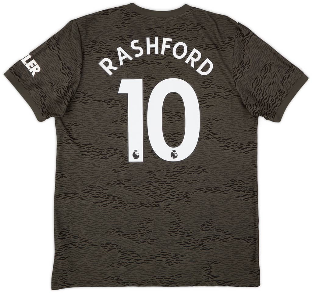 2020-21 Manchester United Away Shirt Rashford #10 - 9/10 - (L)