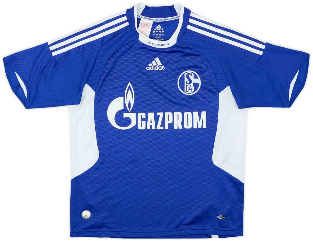 2008-10 Schalke Home Shirt - 6/10 - (L.Boys)