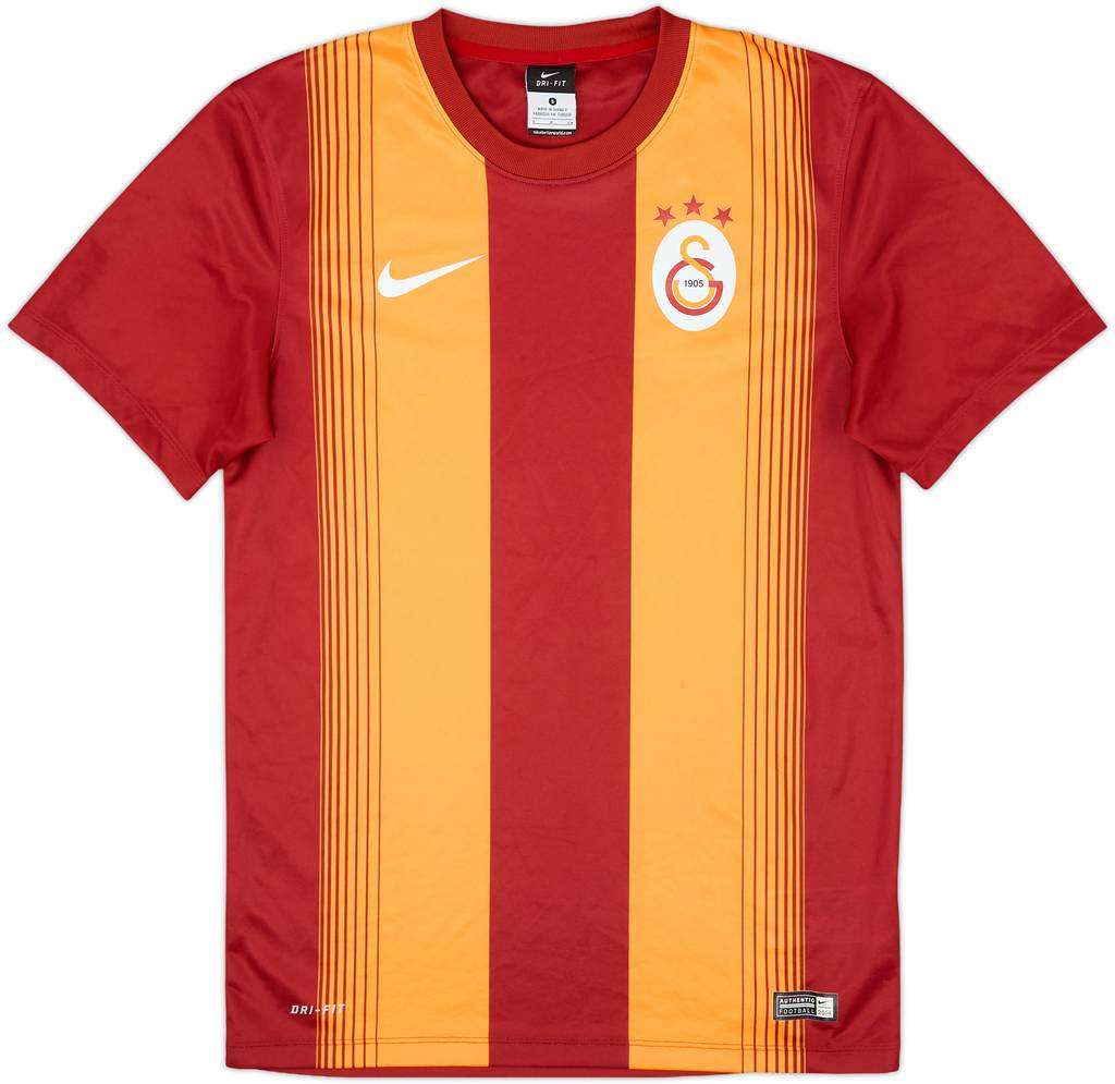 2014-15 Galatasaray Basic Home Shirt - 7/10 - (S)