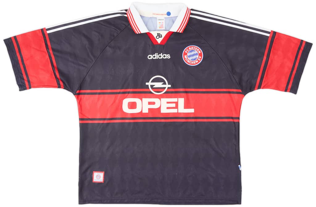 1997-99 Bayern Munich Home Shirt Matthaus #10 - 7/10 - (XXL)