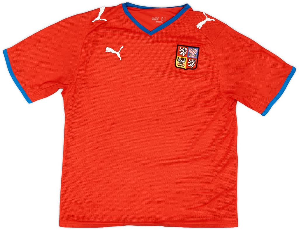 2008-09 Czech Republic Home Shirt - 9/10 - (L)