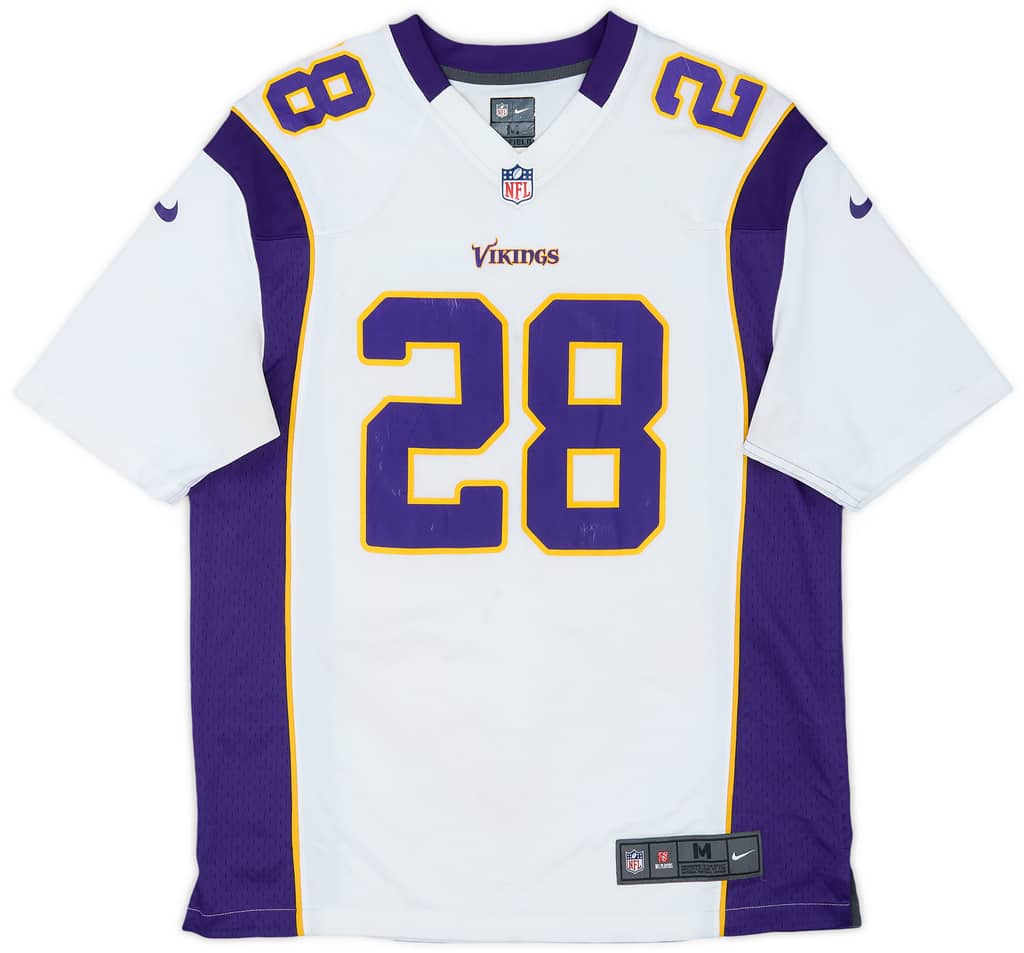 2012 Minnesota Vikings Peterson #28 Nike Game Away Jersey - 5/10 - (M)