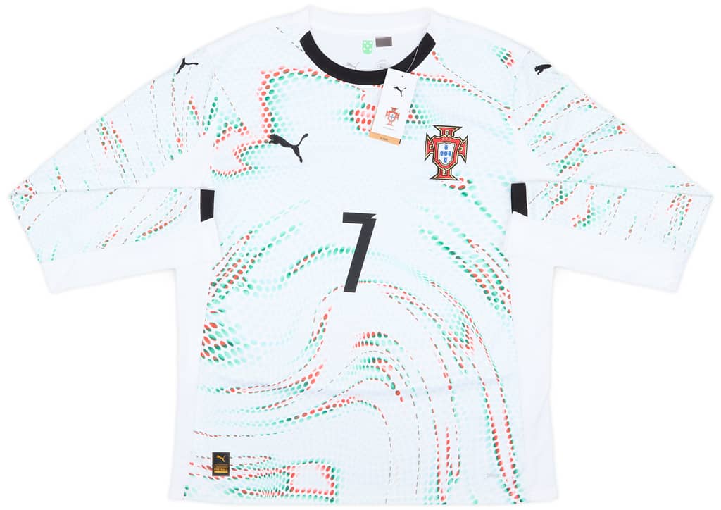 2025-26 Portugal Away L/S Shirt Ronaldo #7