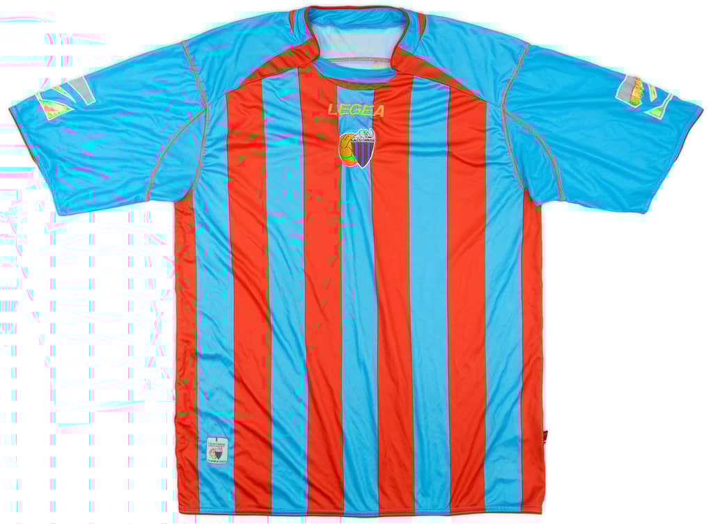 2007-08 Catania Home Shirt - 6/10 - (L)