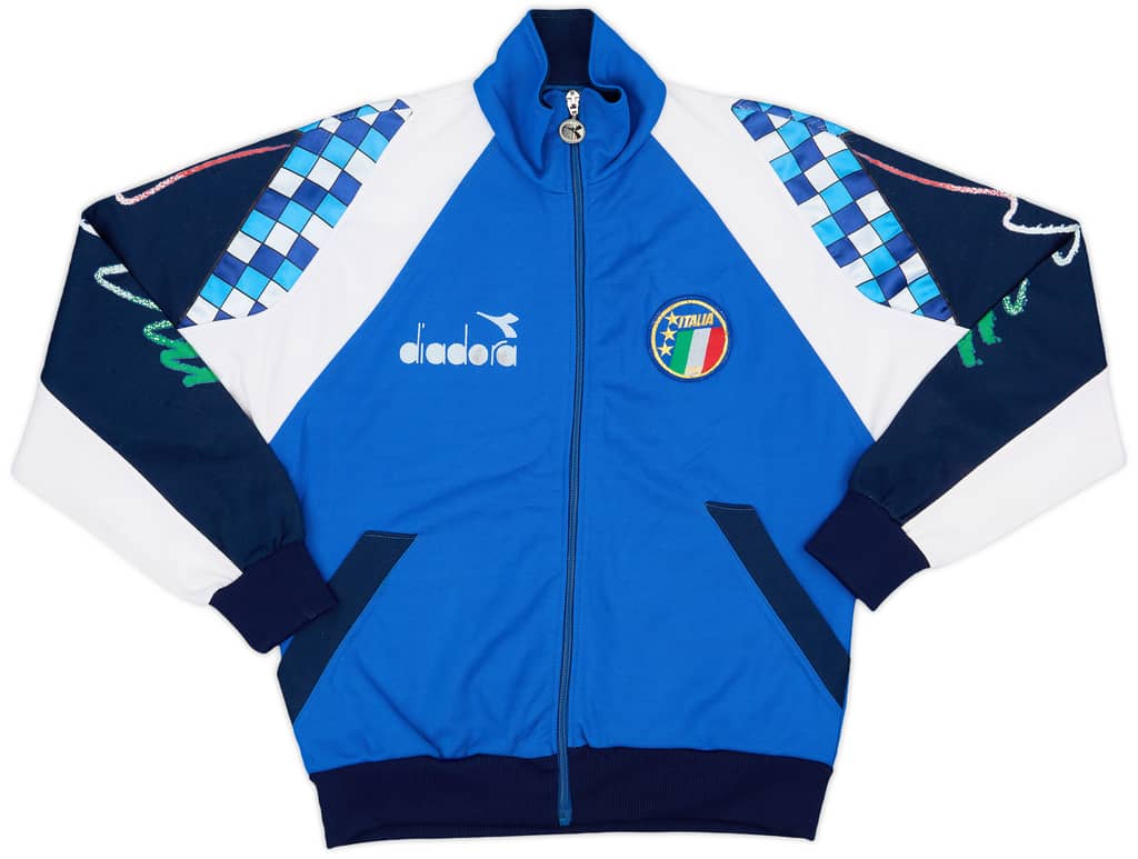 1990 Italy Diadora Track Jacket - 6/10 - (M)