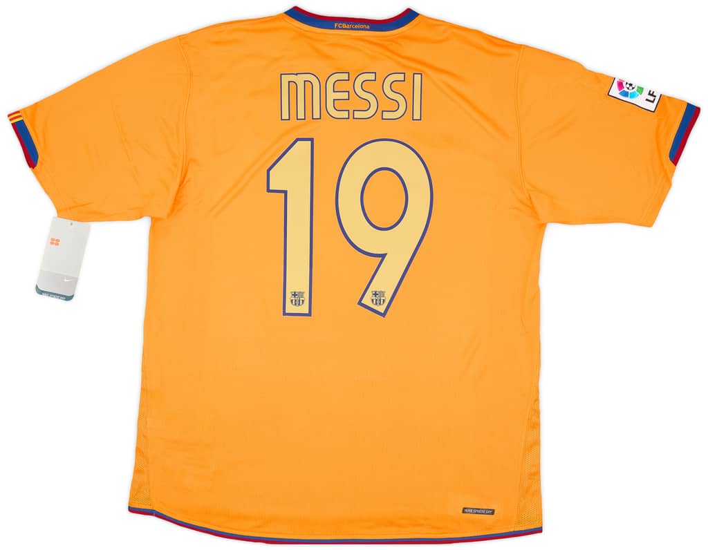 2006-08 Barcelona Away Shirt Messi #19 (L)