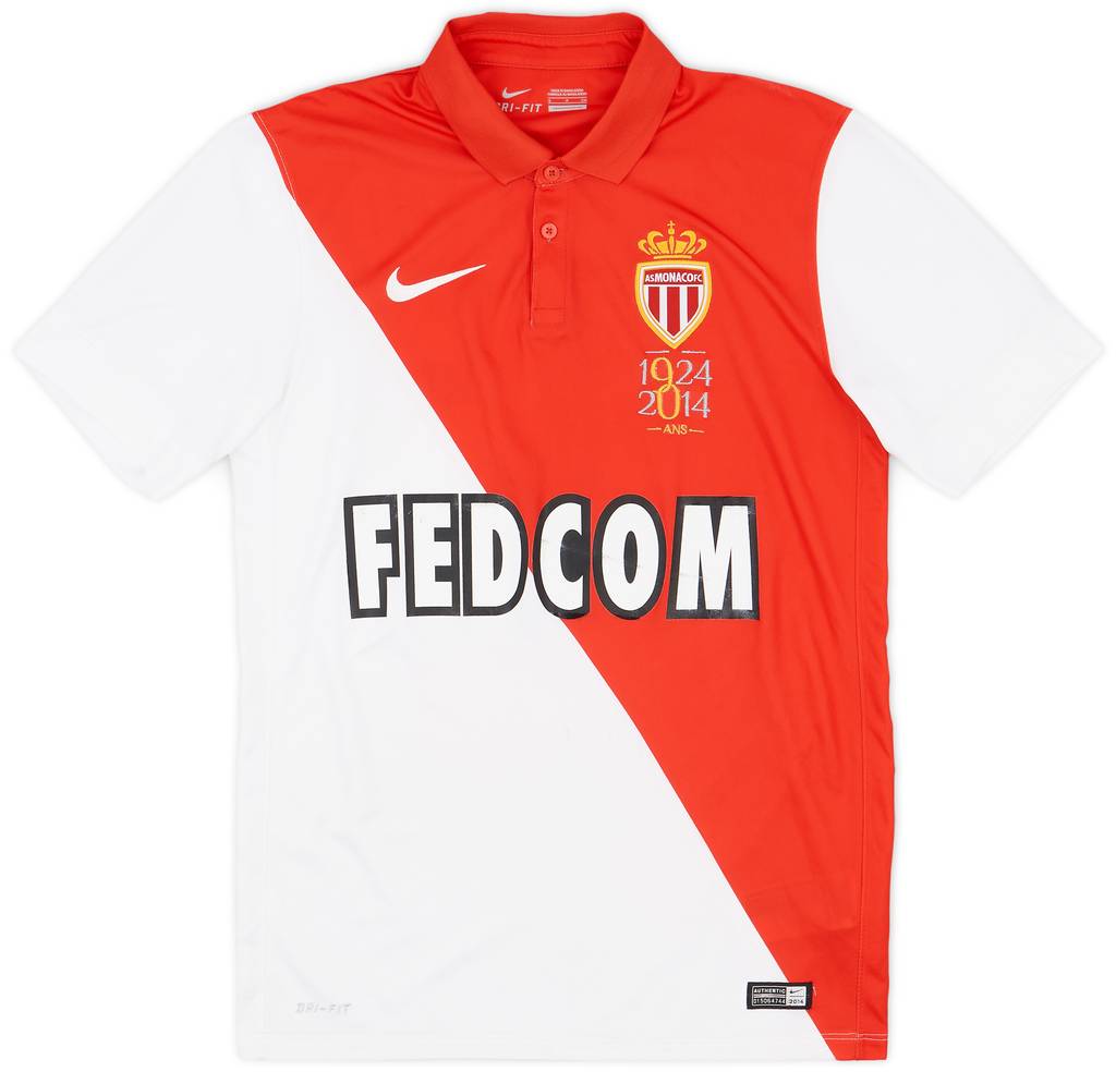 2014-15 Monaco Home Shirt Bernardo Silva #15 - 6/10 - (S)