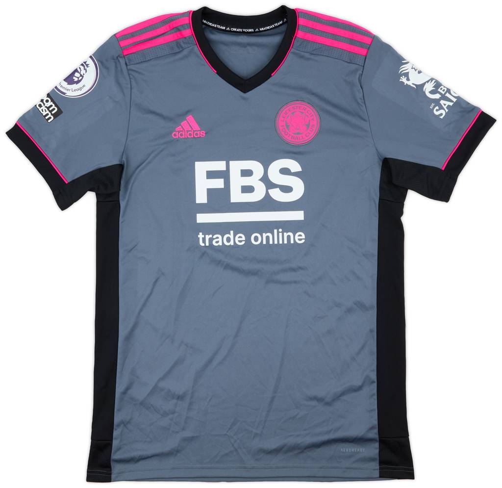 2021-22 Leicester Match Issue Third Shirt Barnes #7