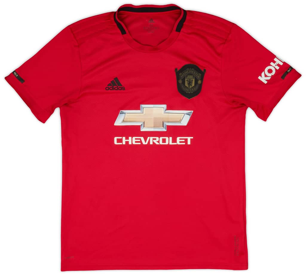 2019-20 Manchester United Home Shirt B.Fernandes #18 - 6/10 - (M)