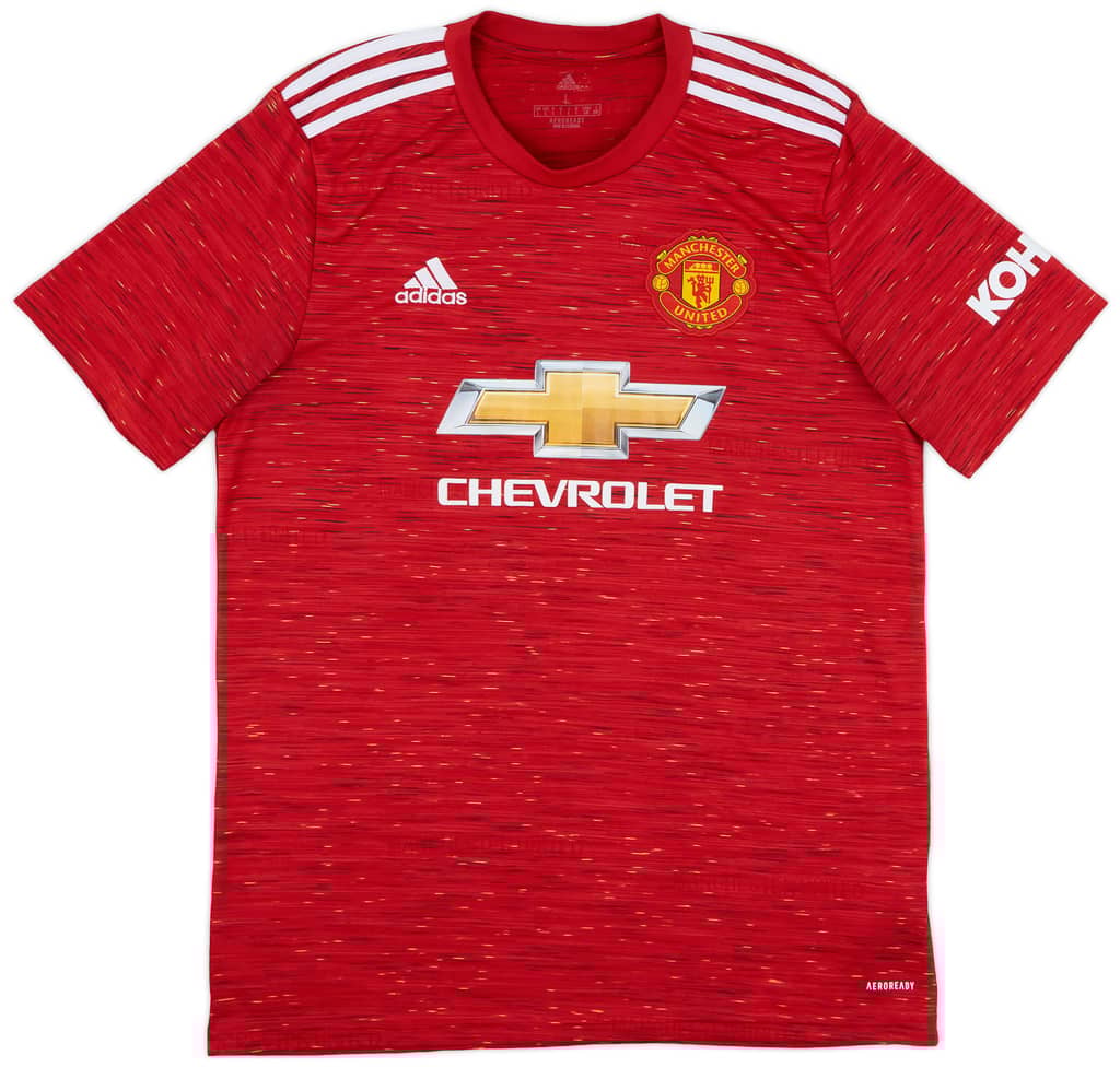 2020-21 Manchester United Home Shirt Rashford #10 - 9/10 - (L)