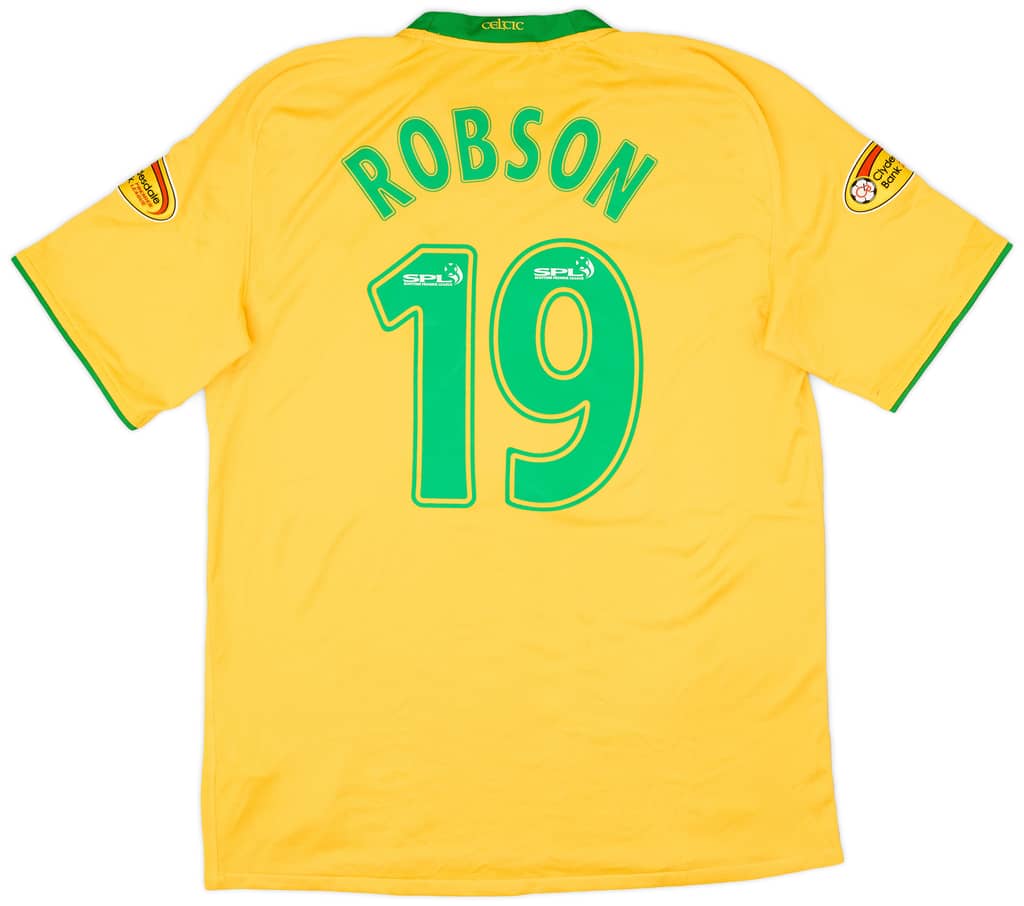 2008-09 Celtic Away Shirt Robson #19 - 9/10 - (M)