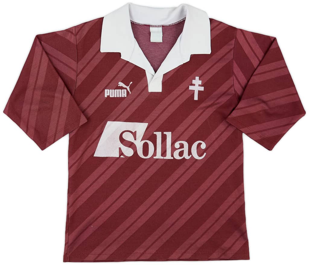 1988-91 Metz Home Shirt - 8/10 - (S)