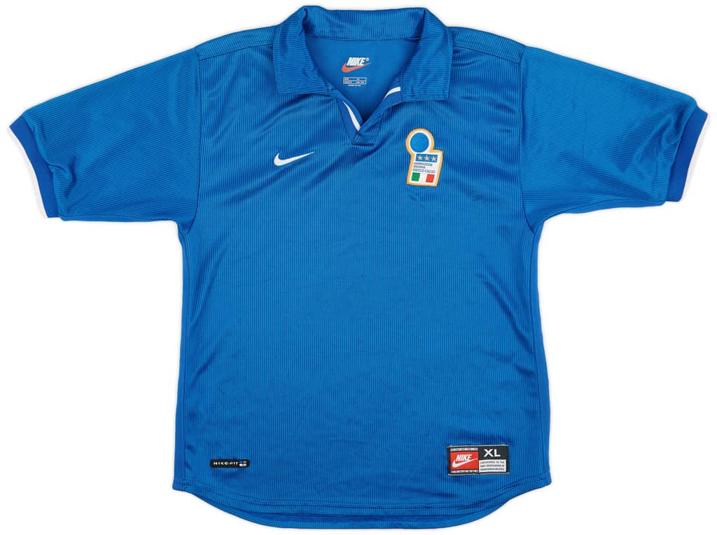 1997-98 Italy Home Shirt - 9/10 - (XL.Boys)