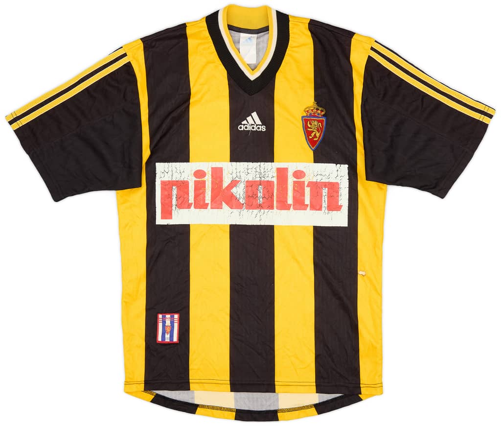 1998-99 Real Zaragoza Away Shirt #10 - 5/10 - (S)