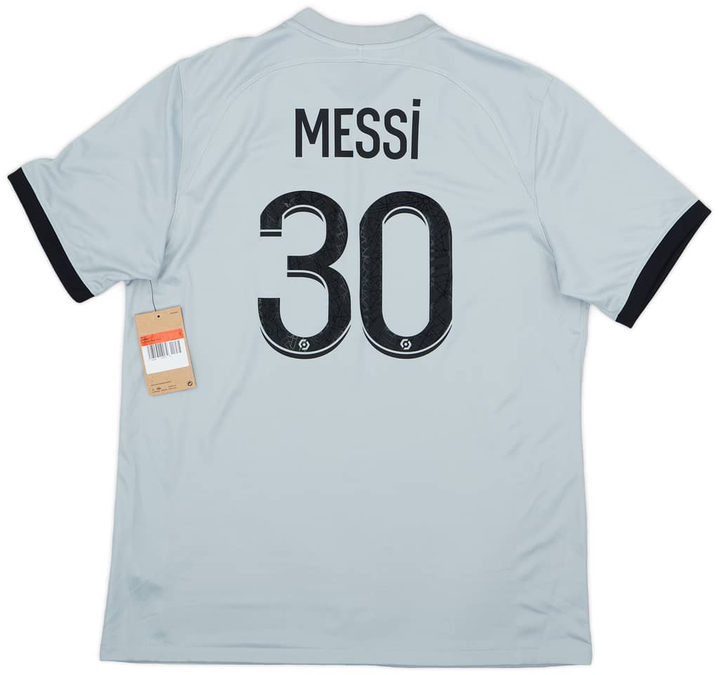 2022-23 Paris Saint-Germain Away Shirt Messi #30 (L)