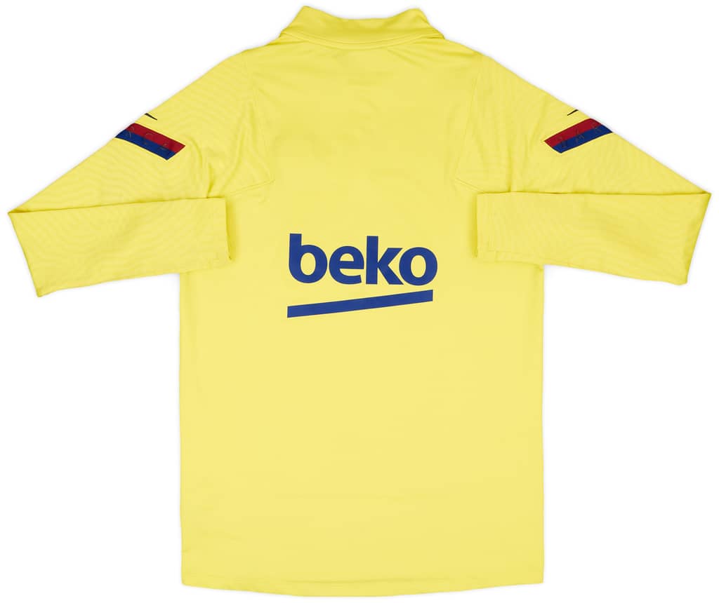 2020-21 Barcelona Nike 1/4 Zip Training Top - 6/10 - (M)