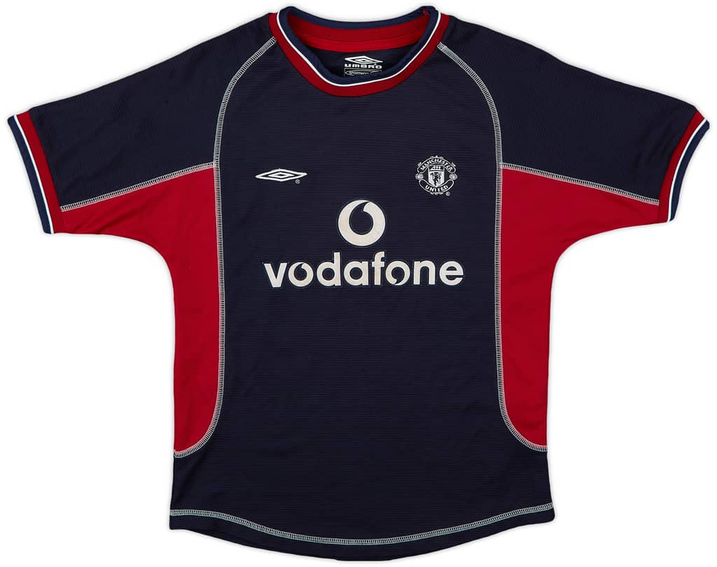 2000-01 Manchester United Third Shirt - 7/10 - (S.Boys)