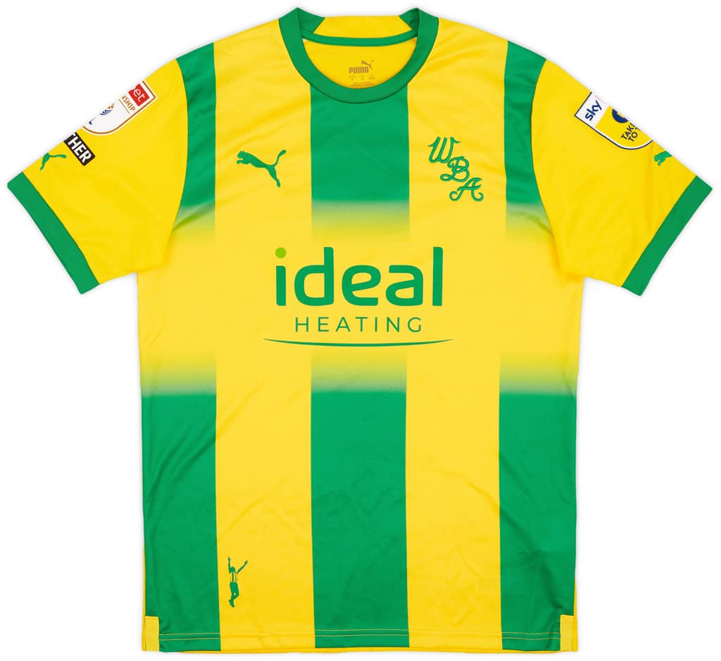 2022-23 West Brom Match Issue Away Shirt Grant #18