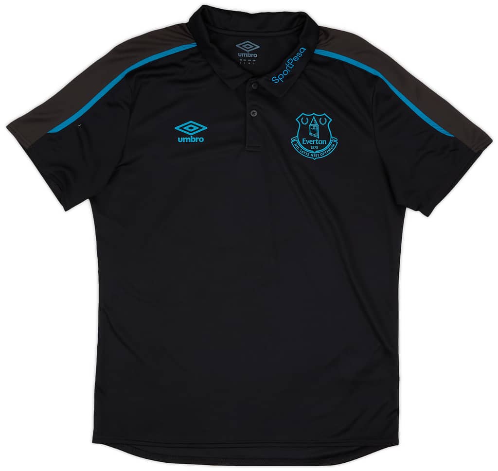 2019-20 Everton Umbro Polo T-Shirt - 7/10