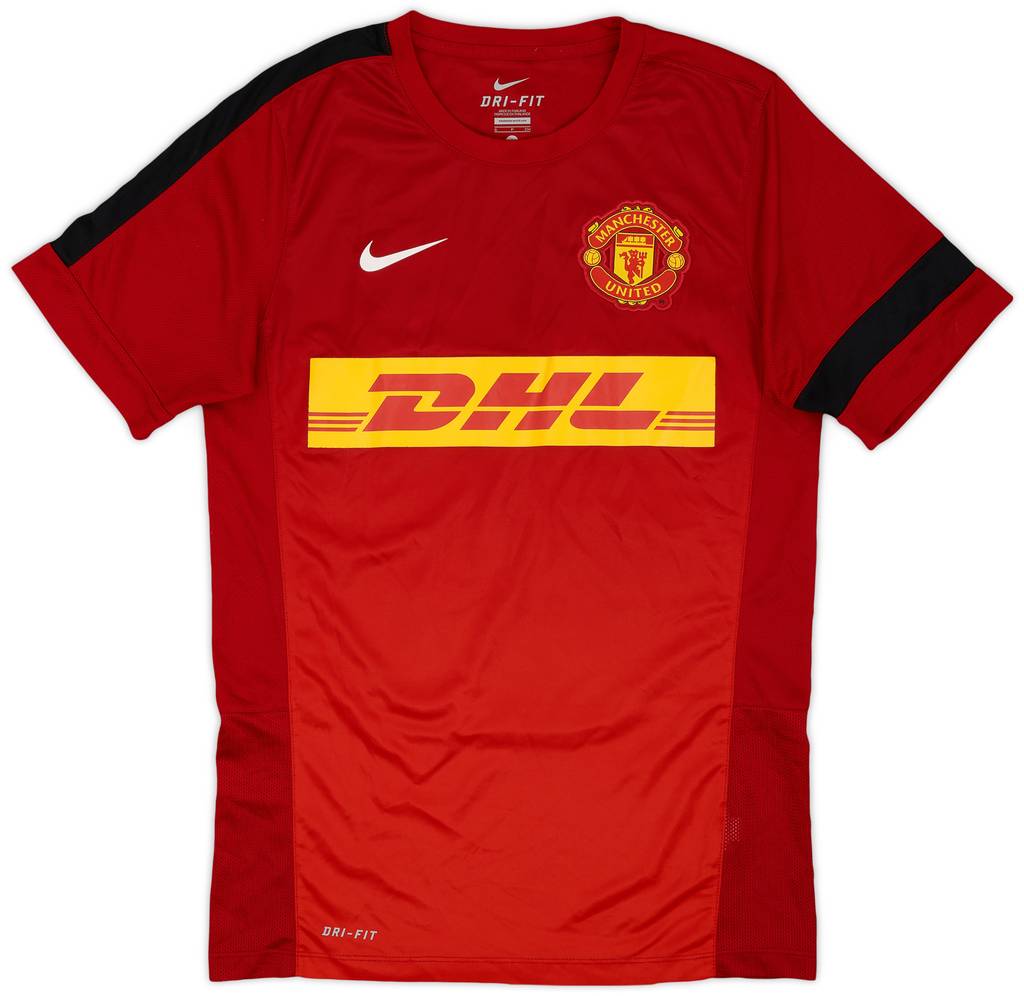 2013-14 Manchester United Nike Training Shirt - 9/10 - (S)