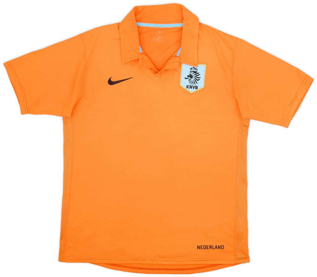 2006-08 Netherlands Home Shirt - 8/10 - (L.Boys)
