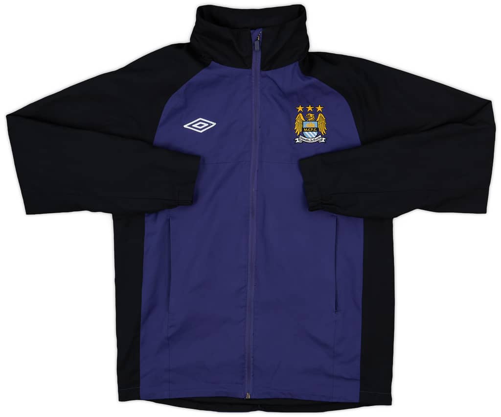 2012-13 Manchester City Umbro Hooded Rain Jacket - 8/10 - (S)
