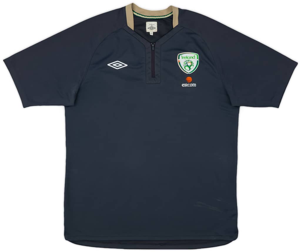 2010-12 Ireland Umbro 1/4 Zip Training Top - 7/10 - (XL)