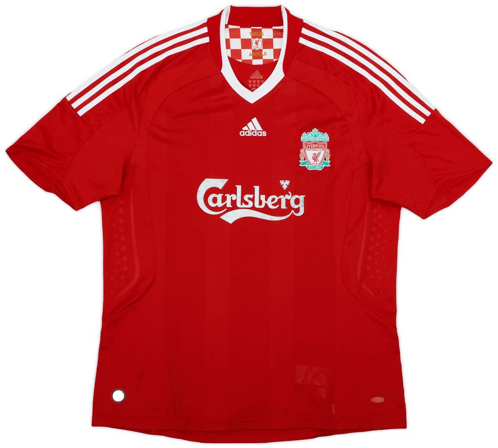 2008-10 Liverpool Home Shirt - 5/10 - (XL)