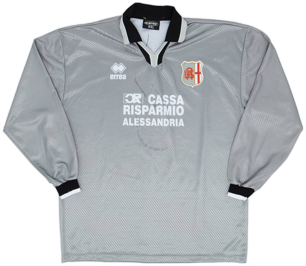 1999-00 US Alessandria Home L/S Shirt - 5/10 - (XXL)