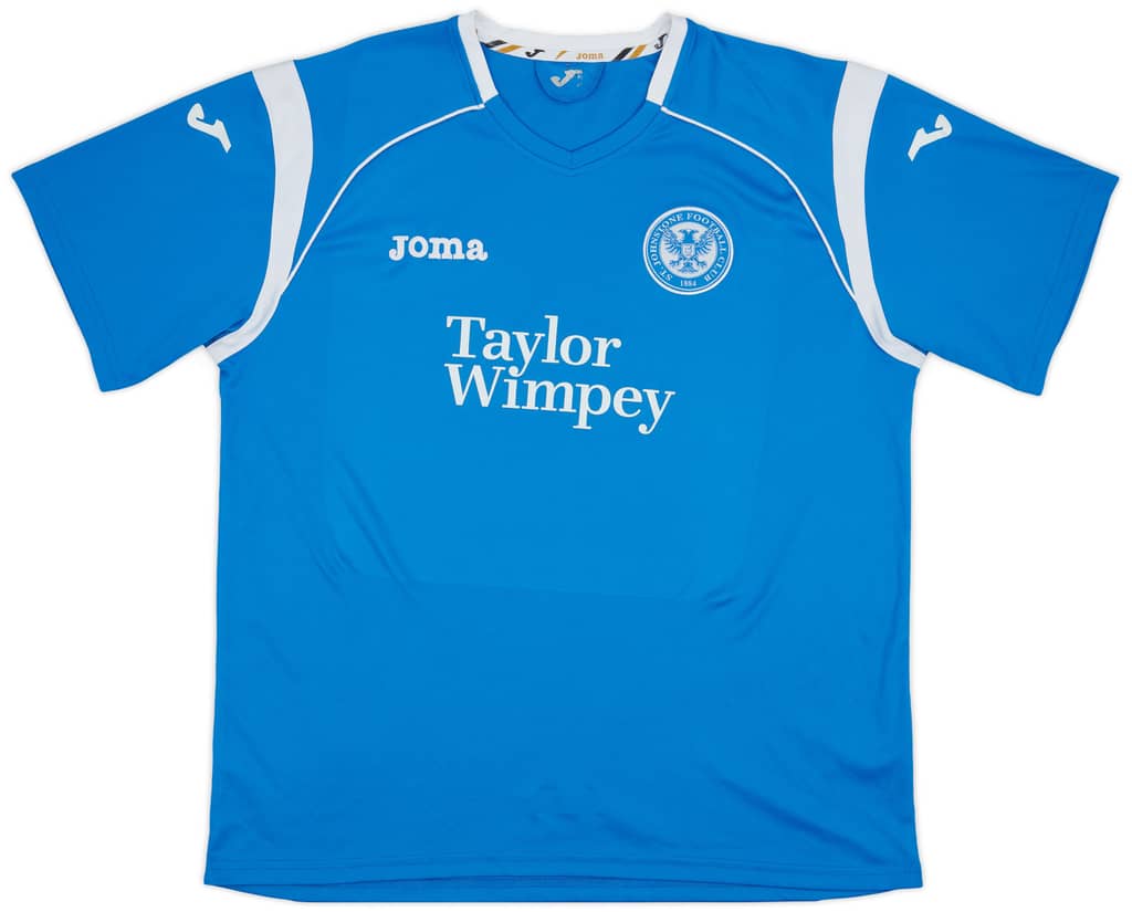 2010-11 St Johnstone Home Shirt - 8/10 - (XL)
