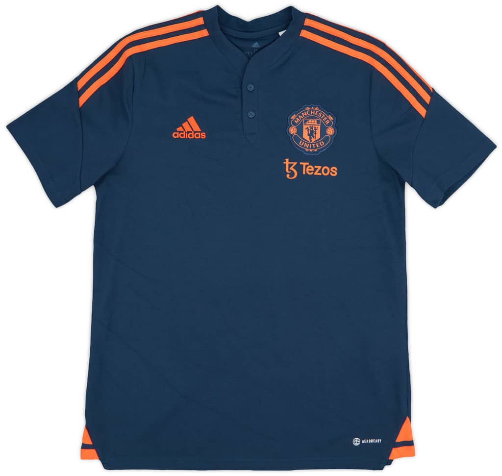2022-23 Manchester United adidas Polo Shirt - 8/10 - (M)