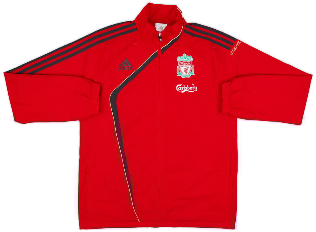 2009-10 Liverpool adidas Track Jacket - 8/10 - (M)