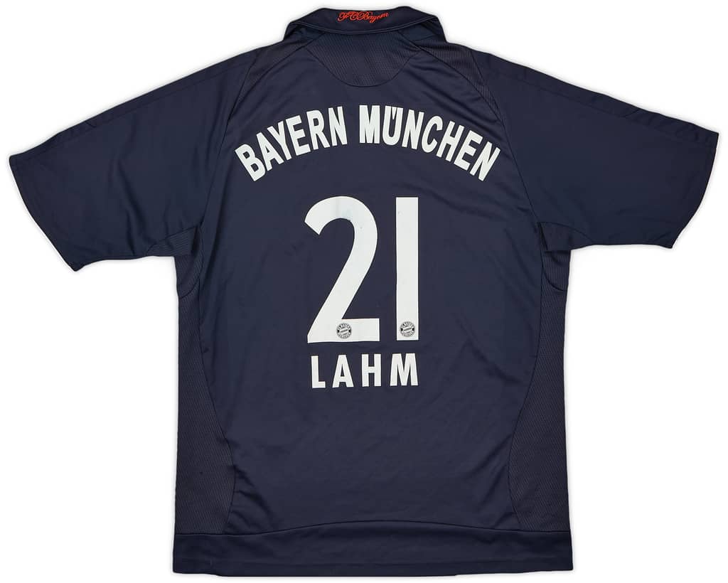 2008-09 Bayern Munich Away Shirt Lahm #21 - 7/10 - (L.Boys)