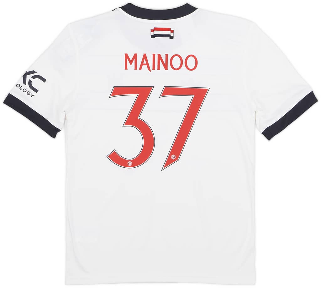2024-25 Manchester United Third Shirt Mainoo #37 (KIDS)