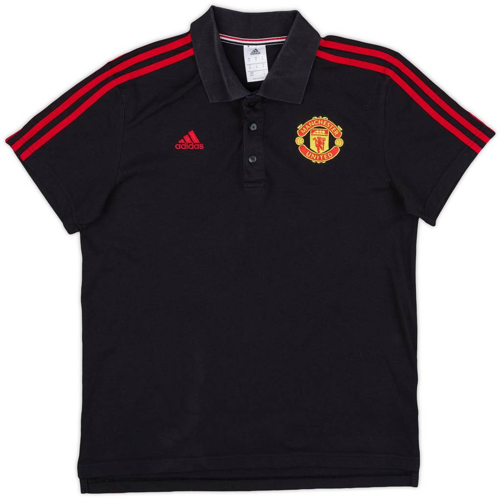 2015-16 Manchester United adidas Polo Shirt - 9/10 - (M)