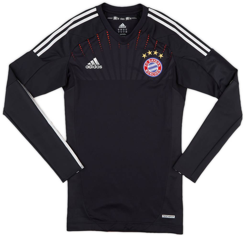 2012-13 Bayern Munich Player Issue Third L/S Shirt - 8/10 - (M)
