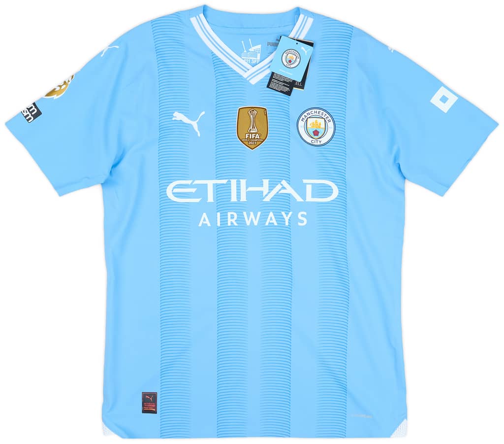 2023-24 Manchester City Player Issue Home Shirt Haaland #9