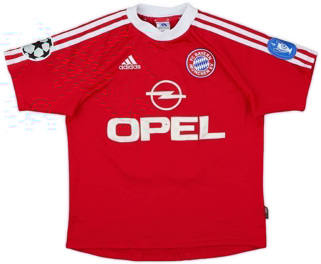 2001-02 Bayern Munich CL Shirt Ballack #13 - 6/10 - (L.Boys)