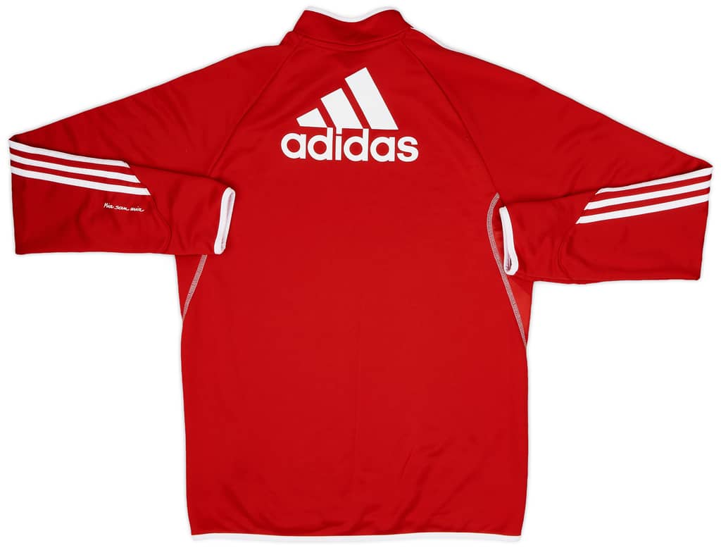 2013-14 Bayern Munich adidas 1/4 Zip Drill Top - 10/10 - (M/L)