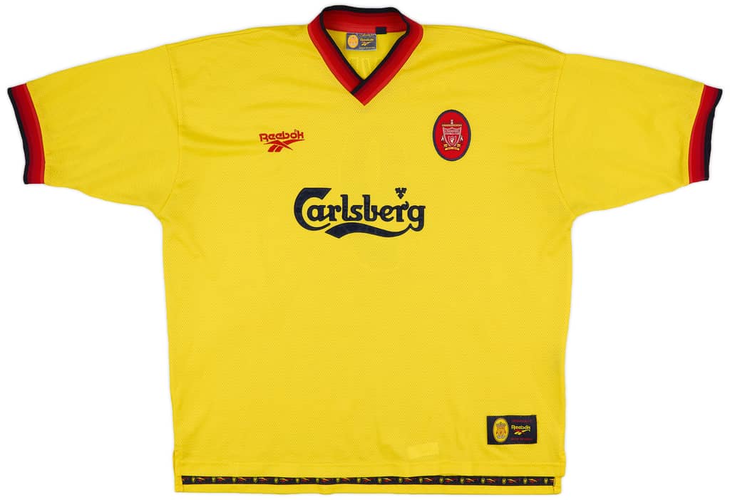 1997-99 Liverpool Away Shirt Fowler #9 - 8/10 - (XXL)