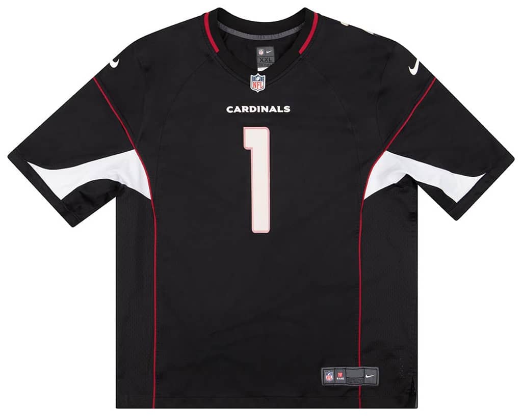 2019-20 Arizona Cardinals Murray #1 Nike Game Jersey (Alternate) XXL
