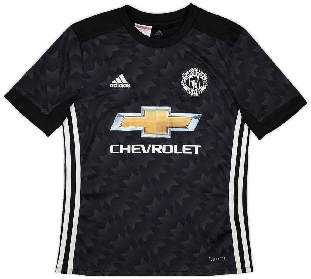 2017-18 Manchester United Away Shirt - 9/10 - (M.Boys)