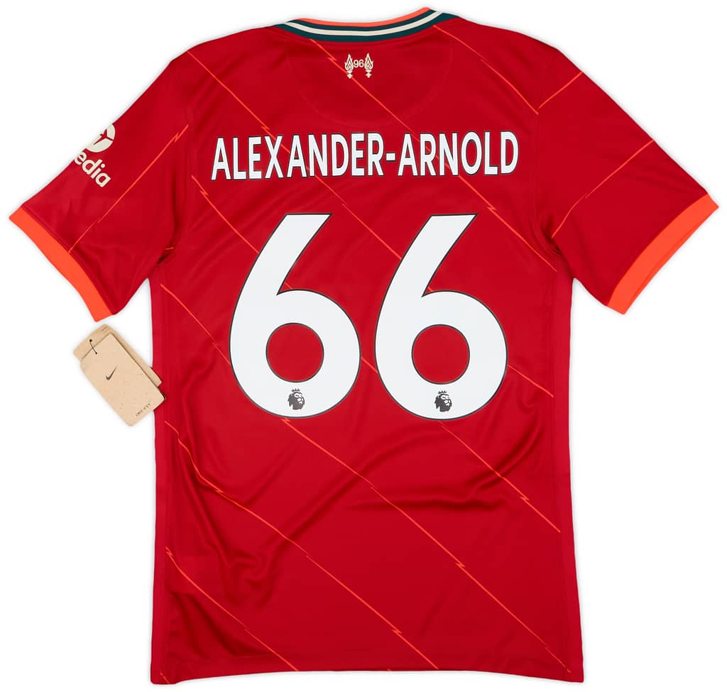 2021-22 Liverpool Home Shirt Alexander-Arnold #66 (S)