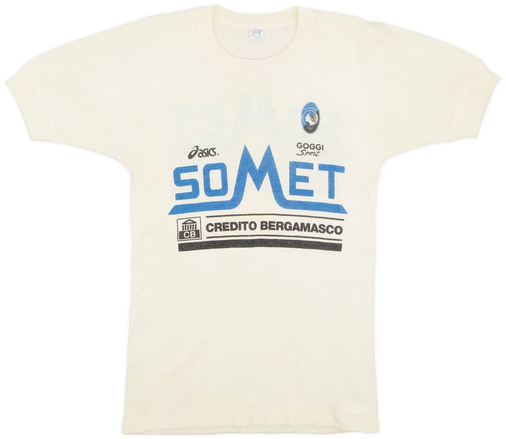 1995-96 Atalanta Asics Cotton Tee - 8/10 - (L)