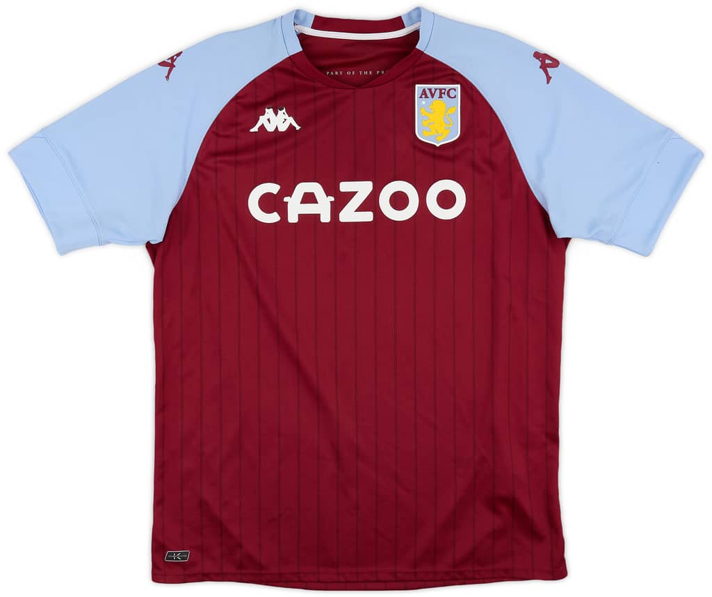 2020-21 Aston Villa Home Shirt Grealish #10 - 6/10 - (XXL)